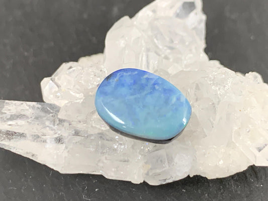 Australian Opal Doublet 8x12x5mm Free Form Cabochon - Natural Gemstone