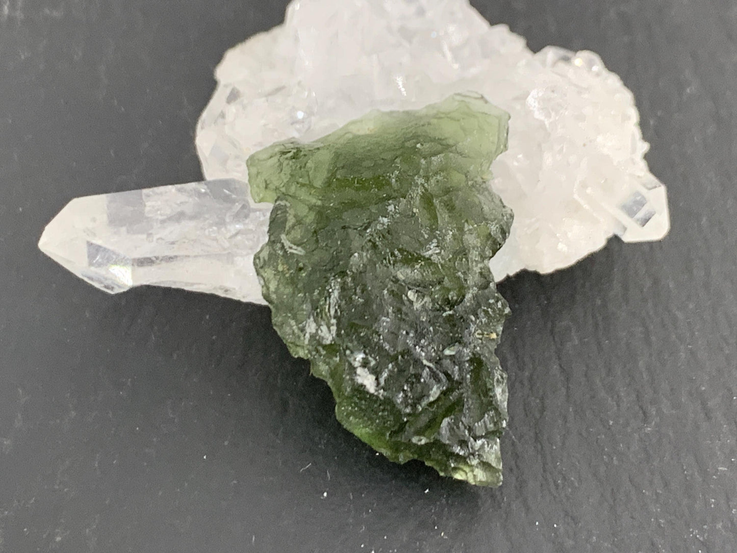 Moldavite Crystal: Natural Rough Stone (Czech Republic, 4.43g)