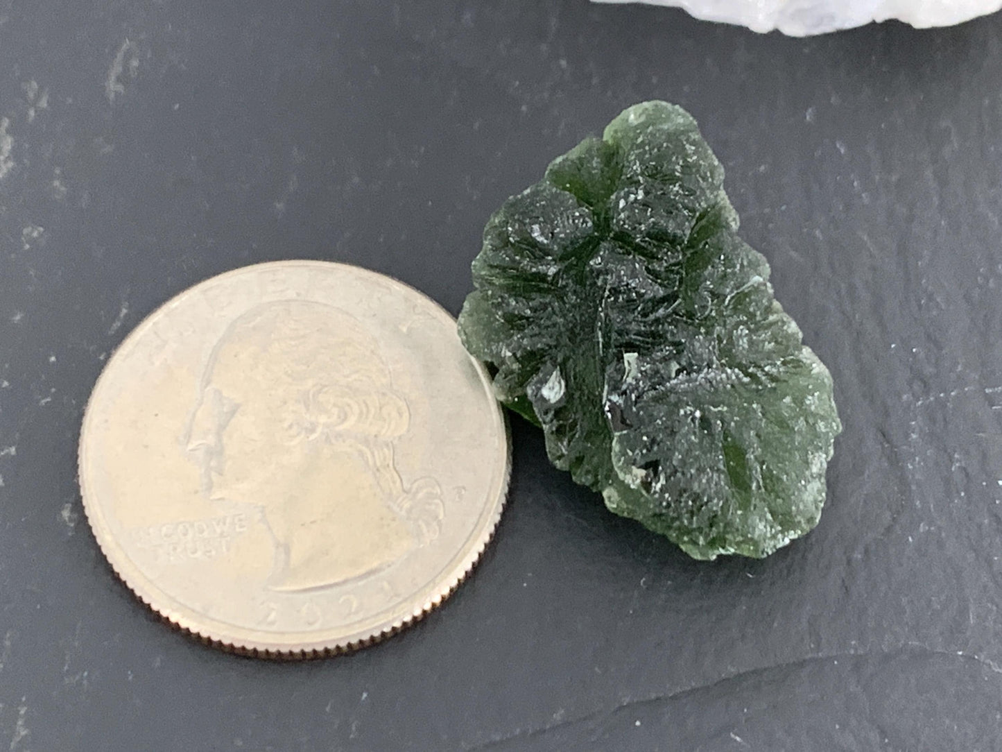Moldavite Crystal: Natural Rough Stone (Czech Republic, 5.12g)