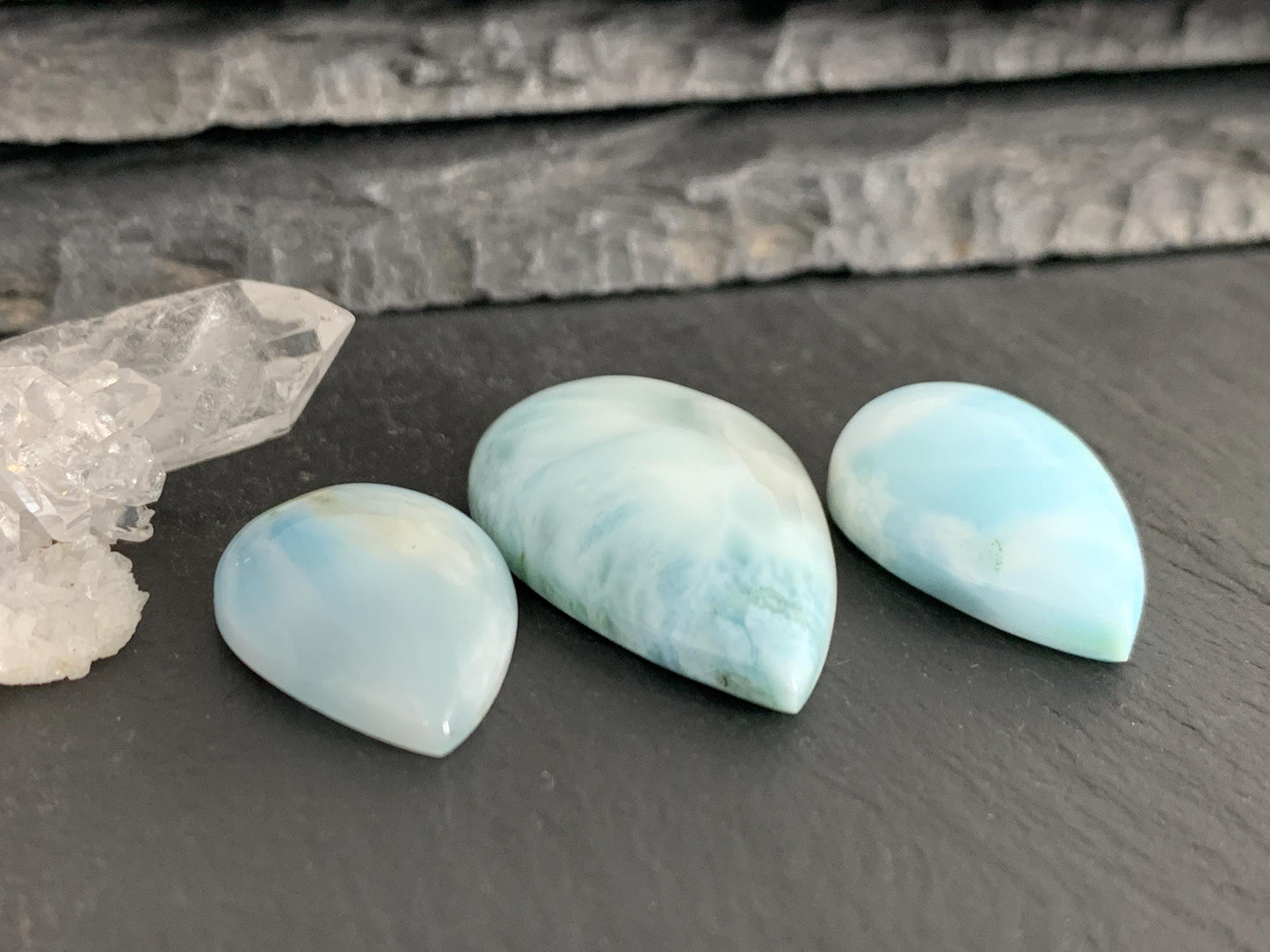 Larimar cabochon