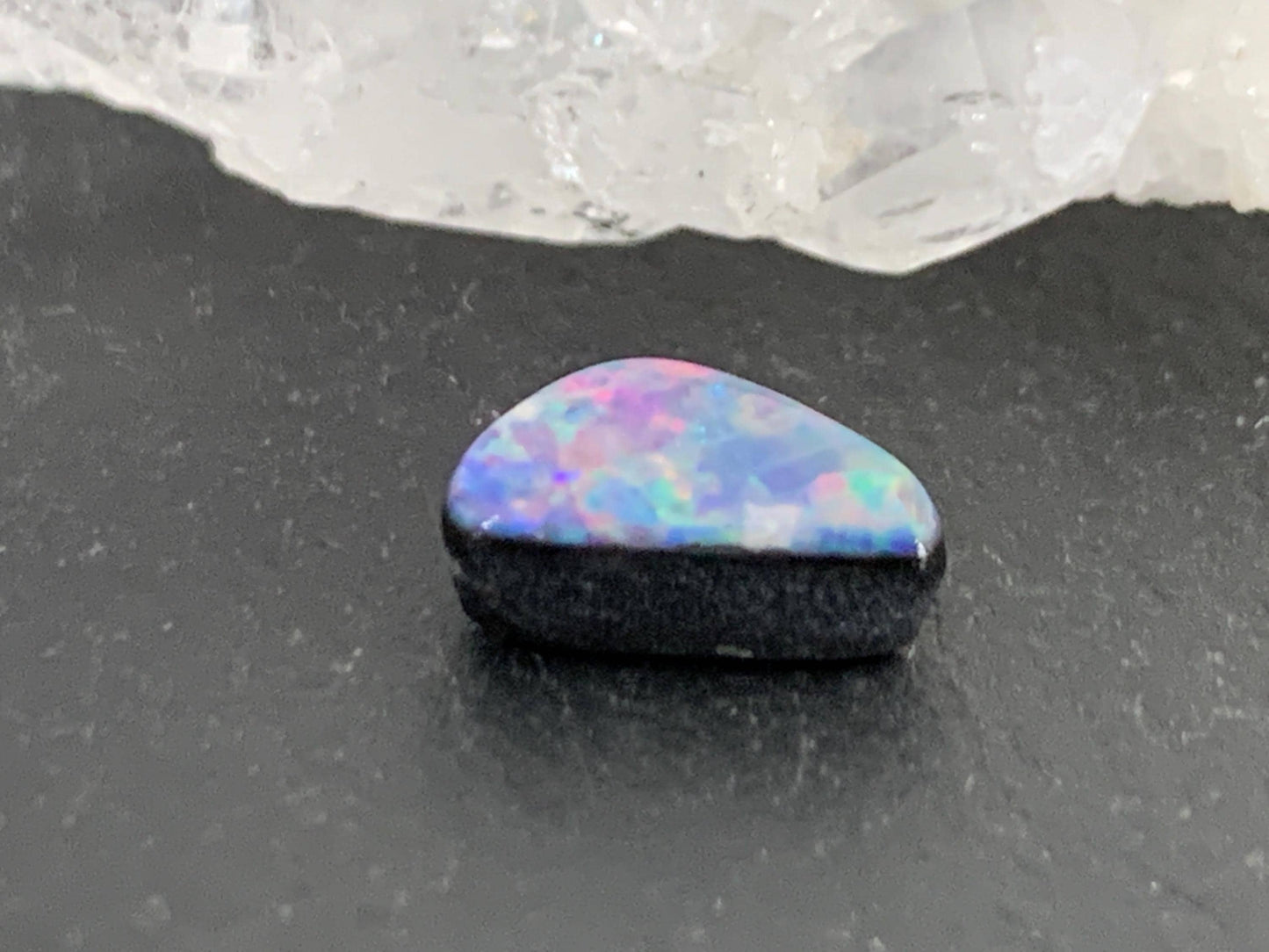 Australian Opal doublet 6x9x3.5mm cabochon