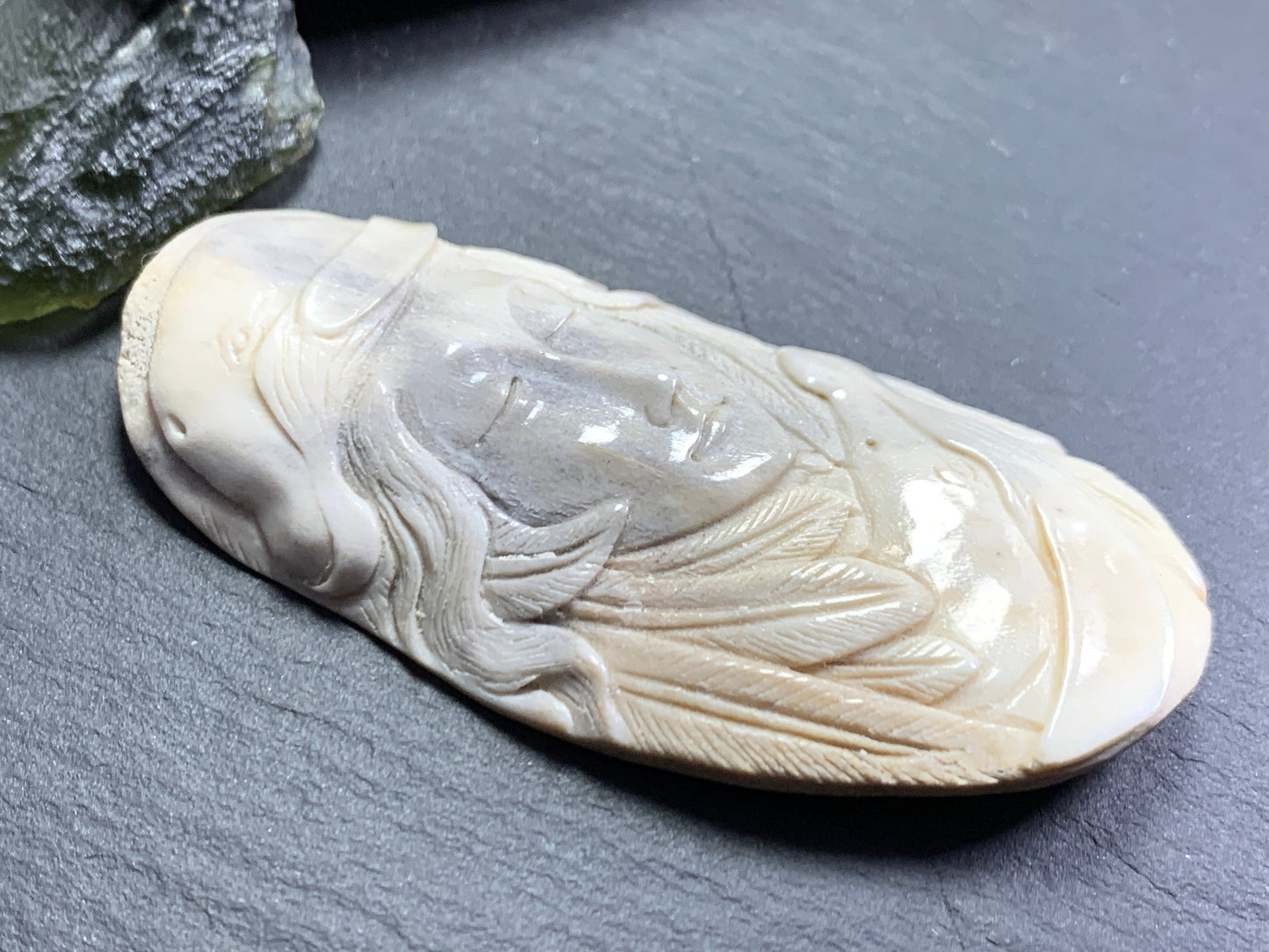 Bull Bone Carving