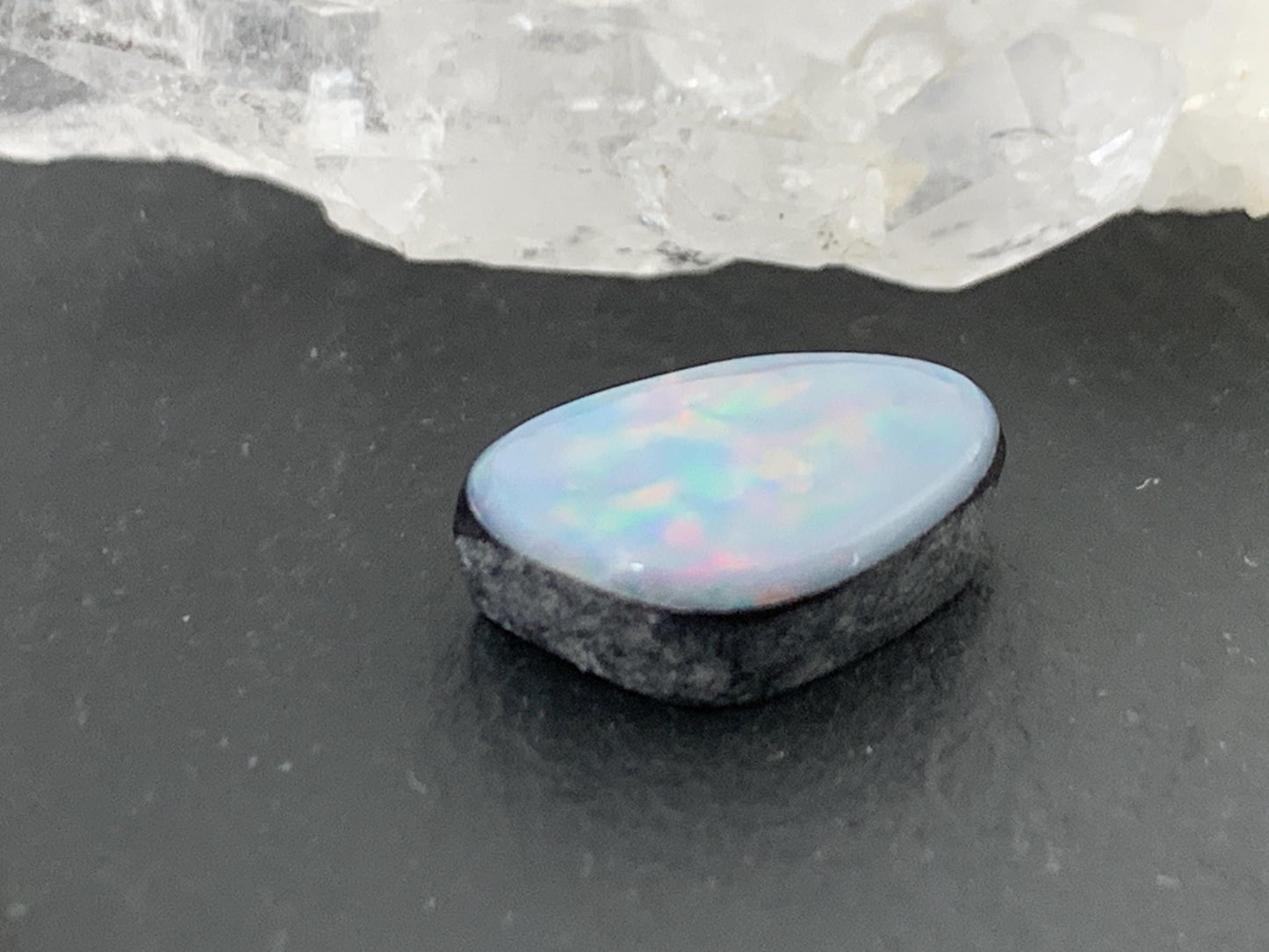 Australian Opal Doublet 7x12x4mm cabochon