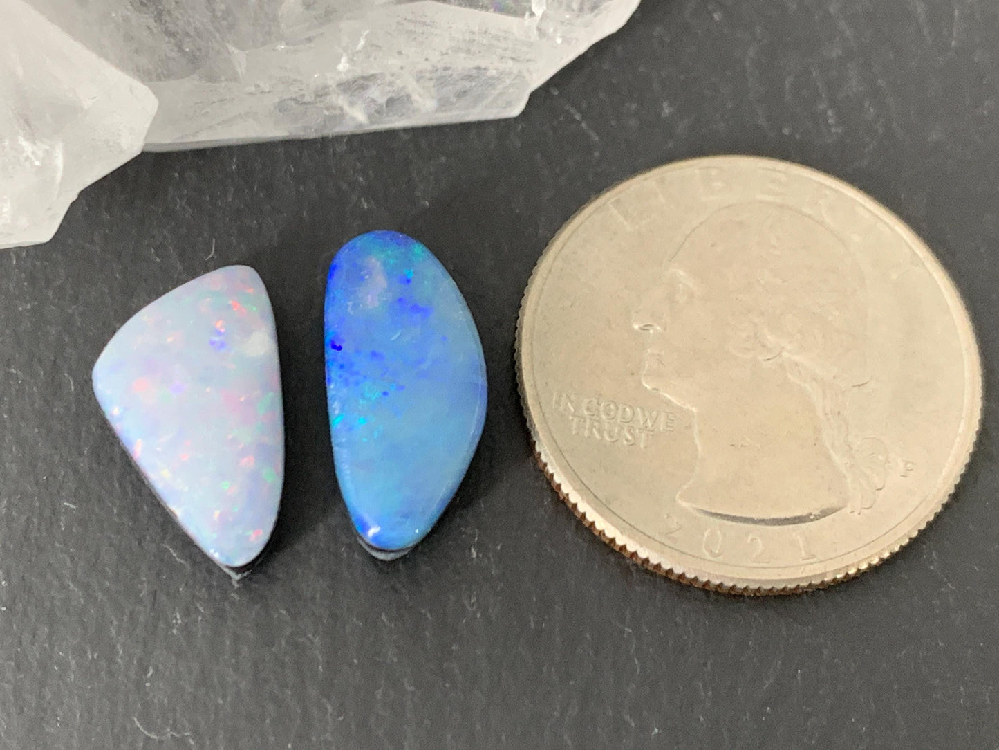 Australian Opal doublet cabochon