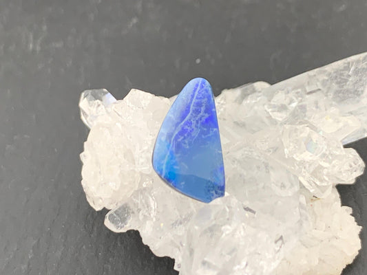 Australian Opal Doublet 4x14x4mm cabochon
