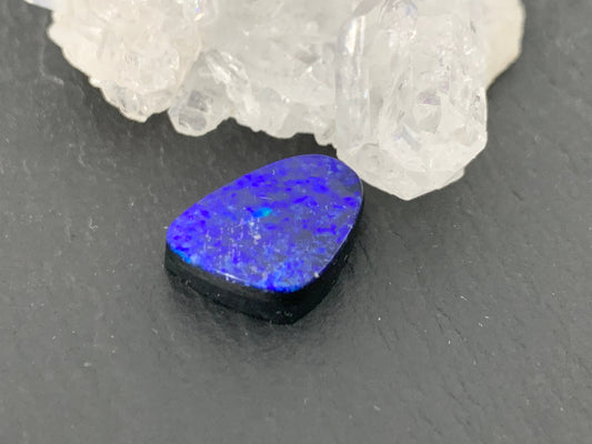 Australian Opal doublet 10x12x3mm cabochon