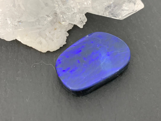 Australian Opal doublet 13x19x4mm cabochon