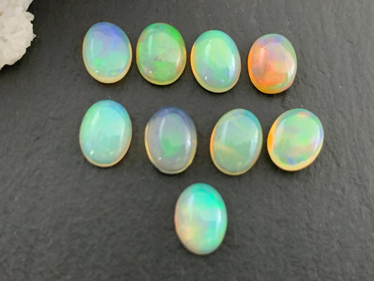 Ethiopian Opal 6x8mm cabochon