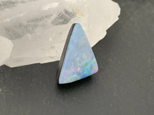 Australian Opal doublet 9x15x5mm cabochon