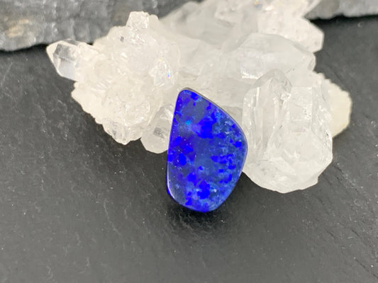 Australian Opal doublet 8x13x3.5mm cabochon