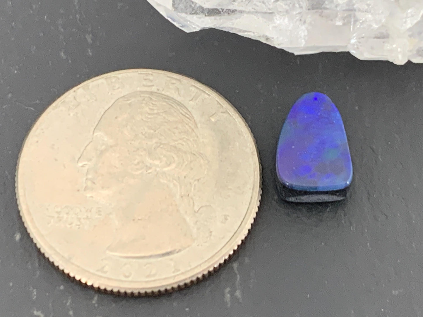 Australian Opal Doublet 7x10x4mm cabochon