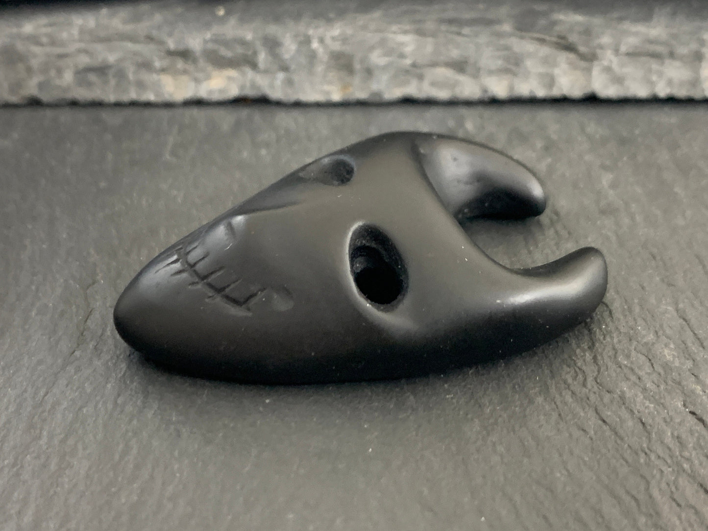 Obsidian Mask Cabochon