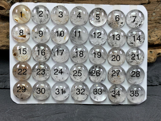 Super 7 round 10mm cabochon - Calibrated cabochons