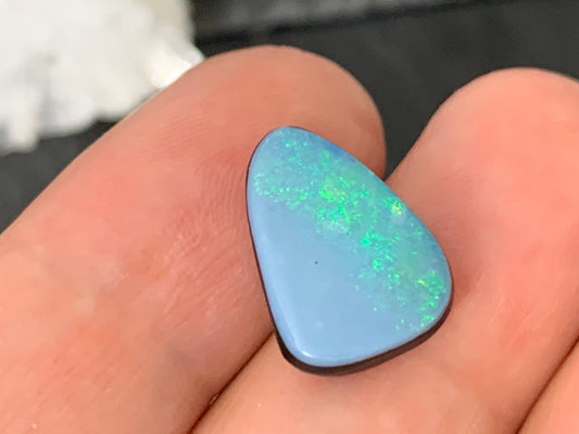 Australian Opal doublet 10.5x15x5mm cabochon