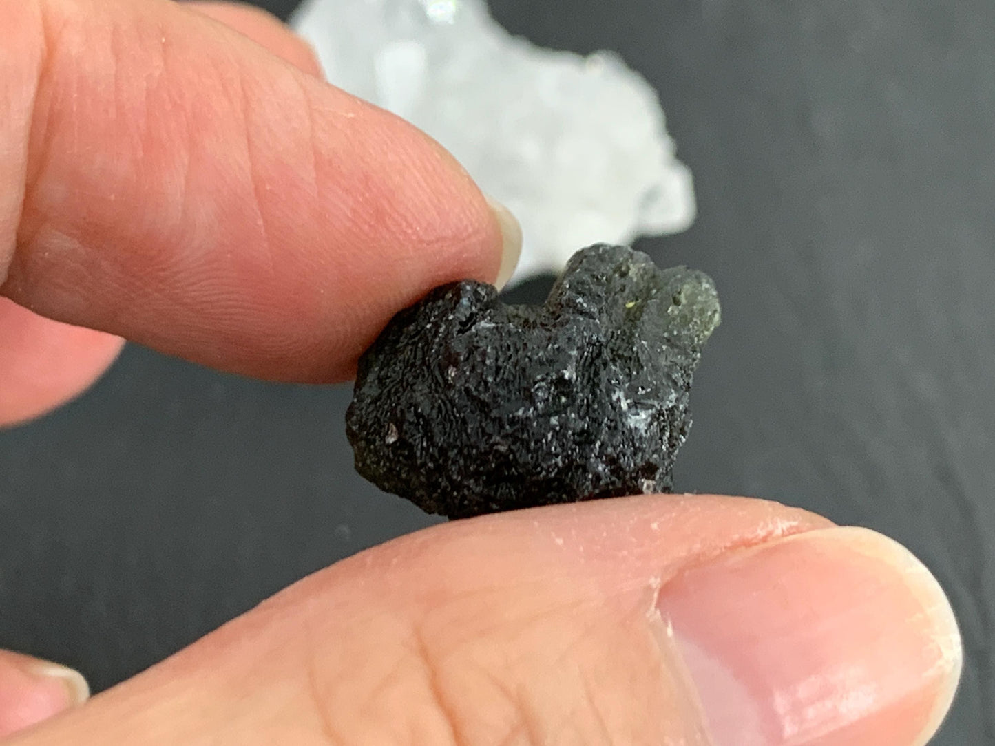 Moldavite Crystal: Natural Rough Stone (Czech Republic, 3.14g)