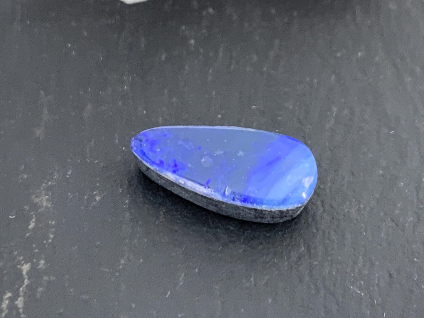 Second Quality Australian Opal doublet 7x15x4mm cabochon