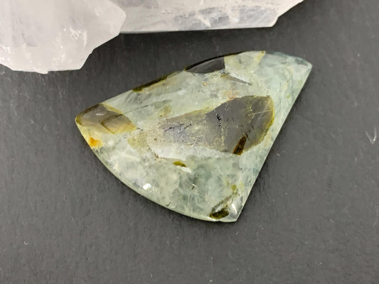 Tourmaline free form 29x20x6.5mm cabochon