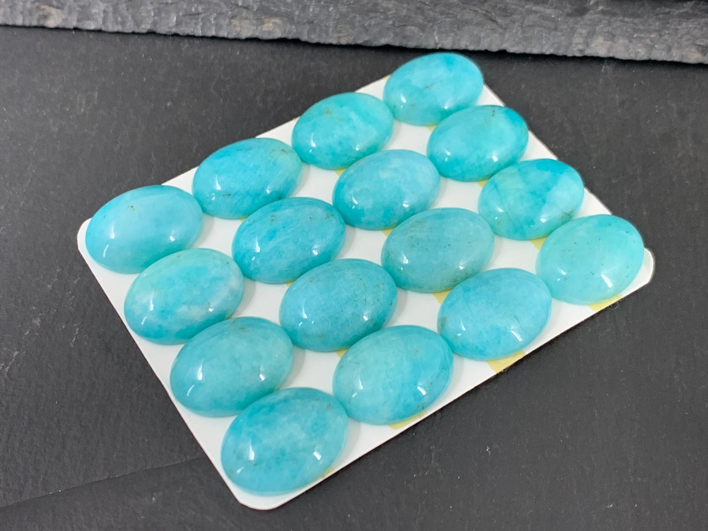 Amazonite Oval Cabochon 15x20mm – Natural Stone Jewelry Making Supply