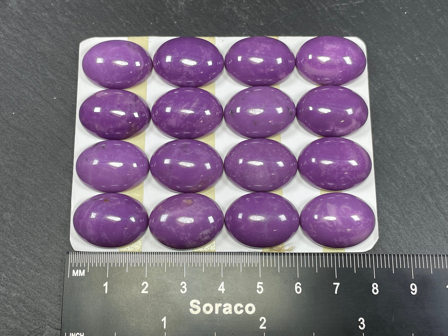 Phosphosiderite oval 15x20mm cabochon | Calibrated Phosphosiderite