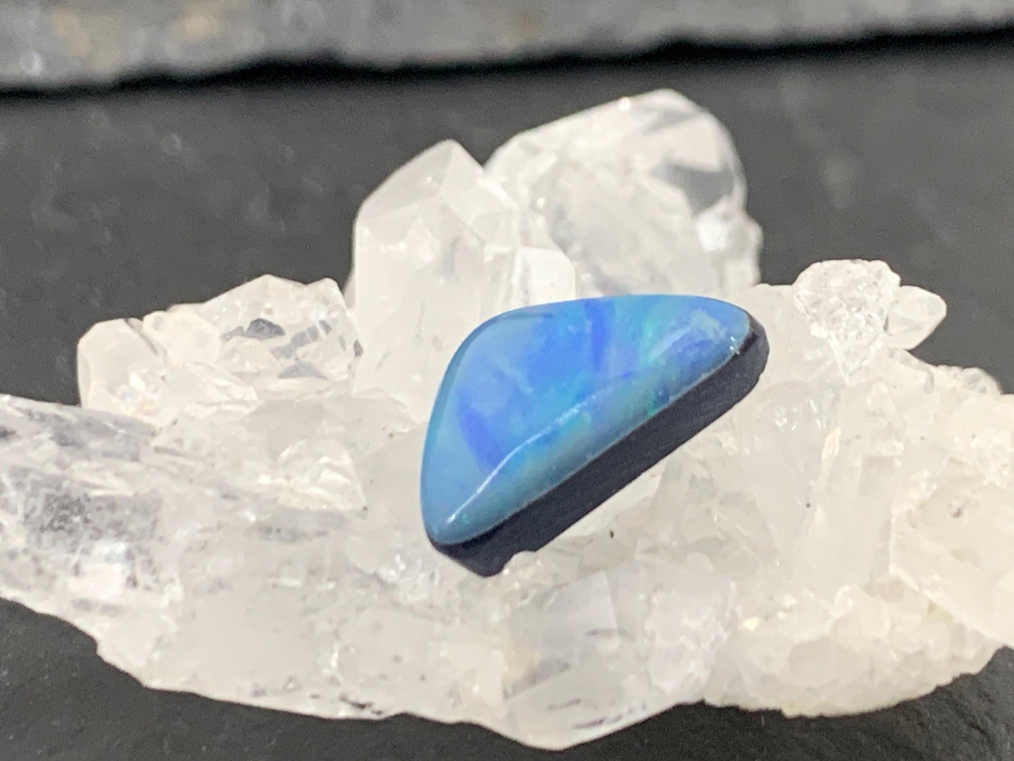 Australian Opal Doublet 6x12x4mm cabochon