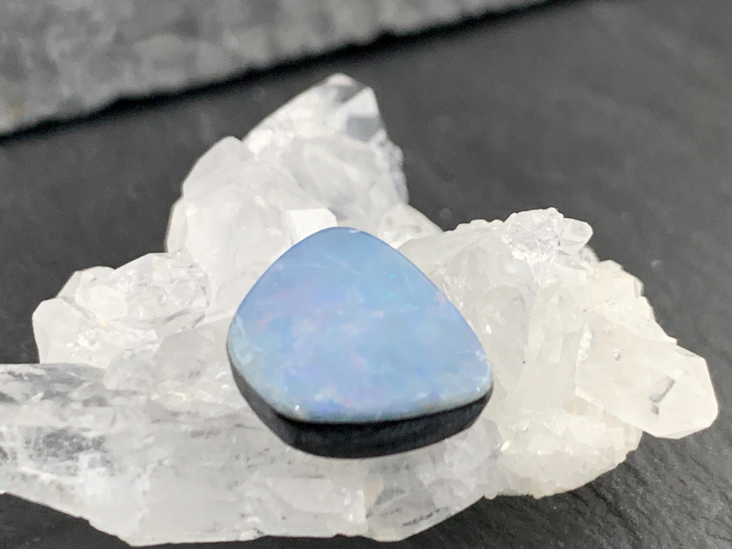 Australian Opal doublet 10x13x4mm cabochon