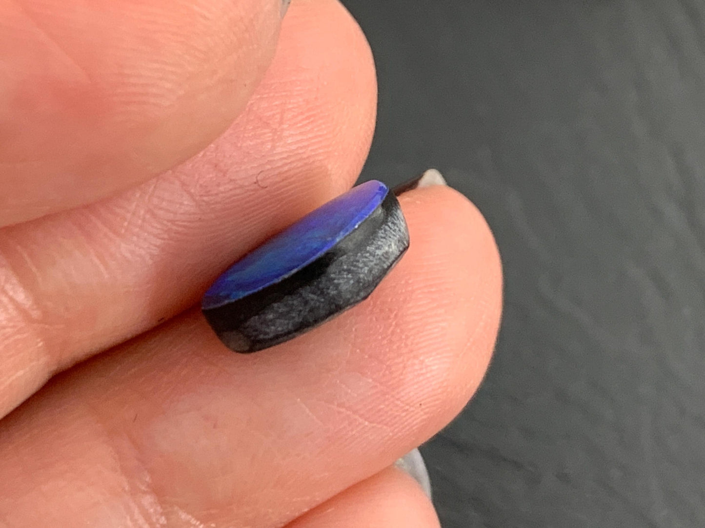 Australian Opal doublet 7x11x4mm cabochon