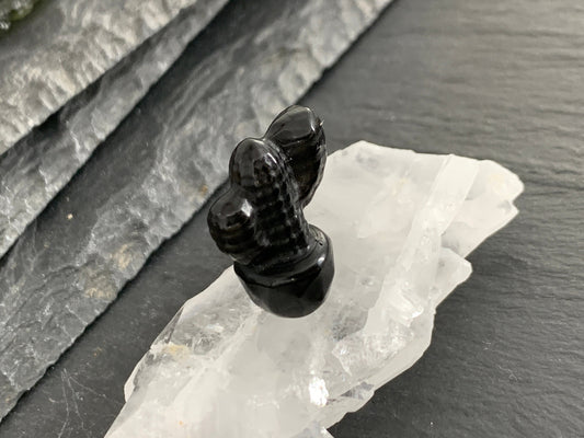 Obsidian Cactus - Cactus Carving