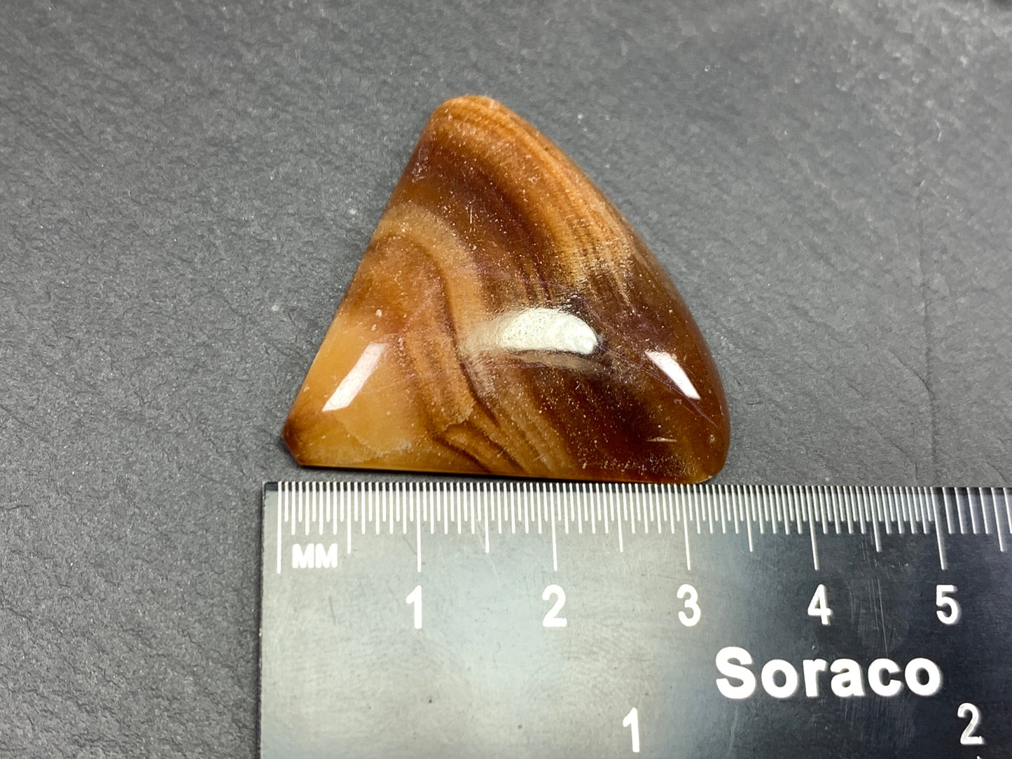 Aragonite 33x77x7mm Cabochon