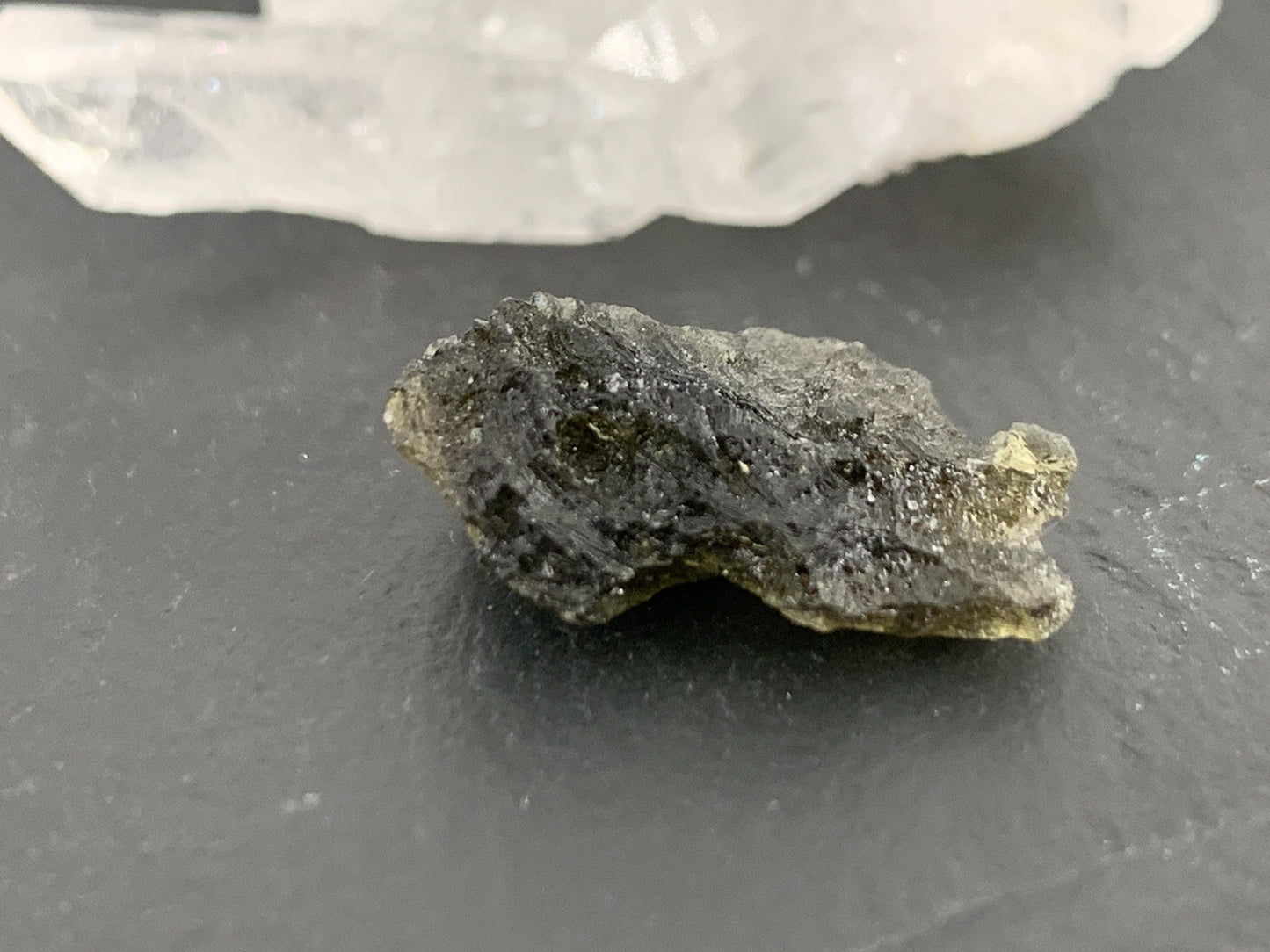 Moldavite Crystal: Natural Rough Stone (Czech Republic, 1.74g)