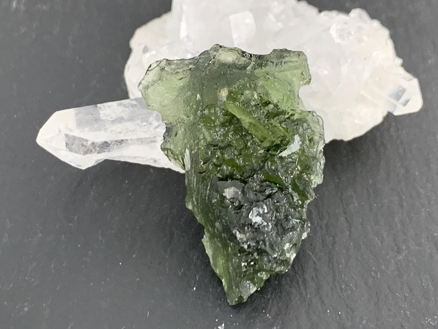 Moldavite Crystal: Natural Rough Stone (Czech Republic, 4.43g)