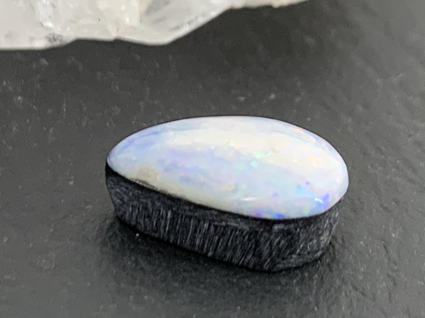 Australian Opal doublet 8x12x5mm cabochon