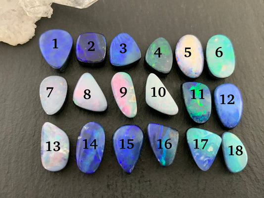 Australian Opal doublet cabochon