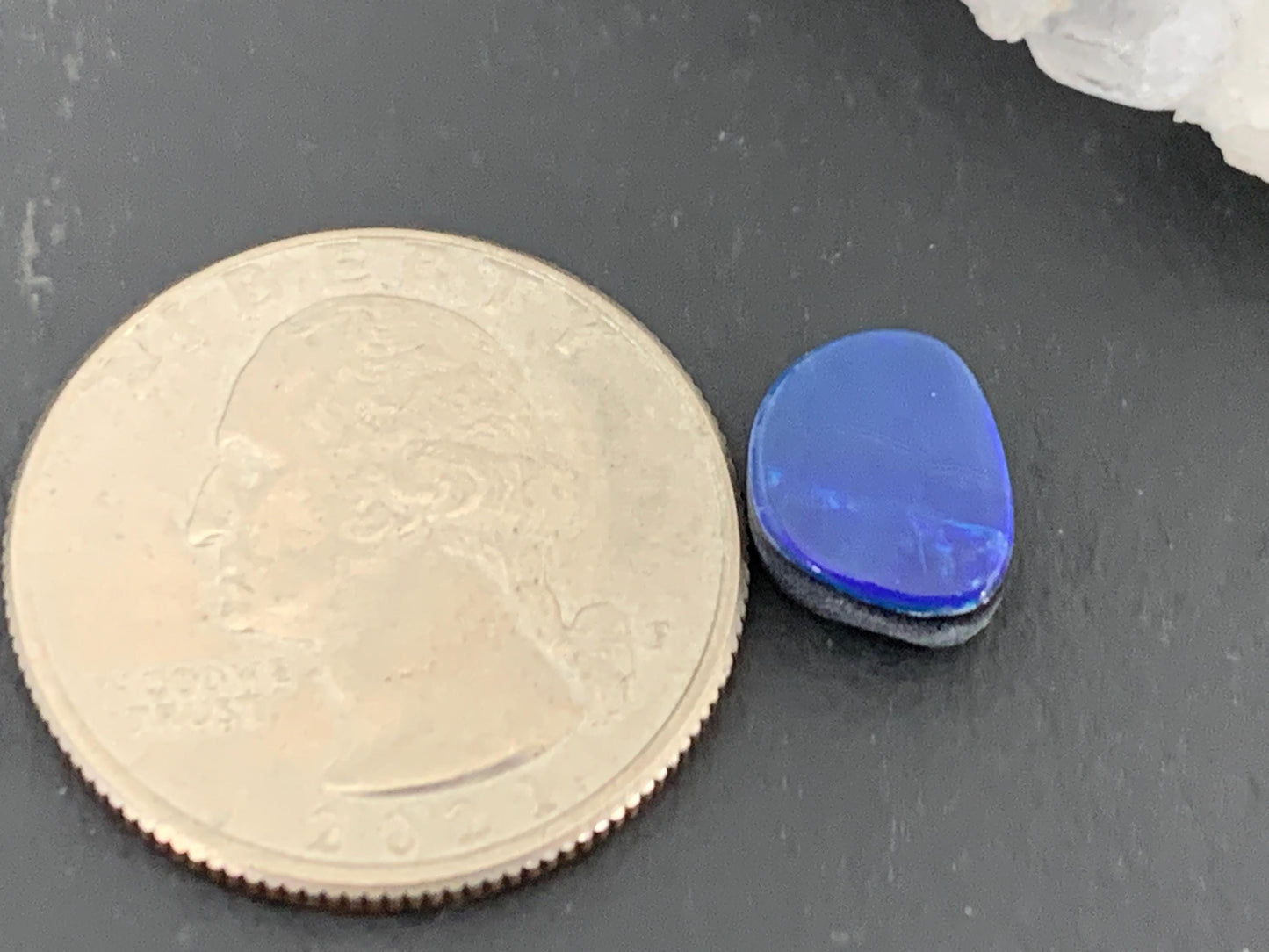 Australian Opal Doublet 8x10x4mm cabochon