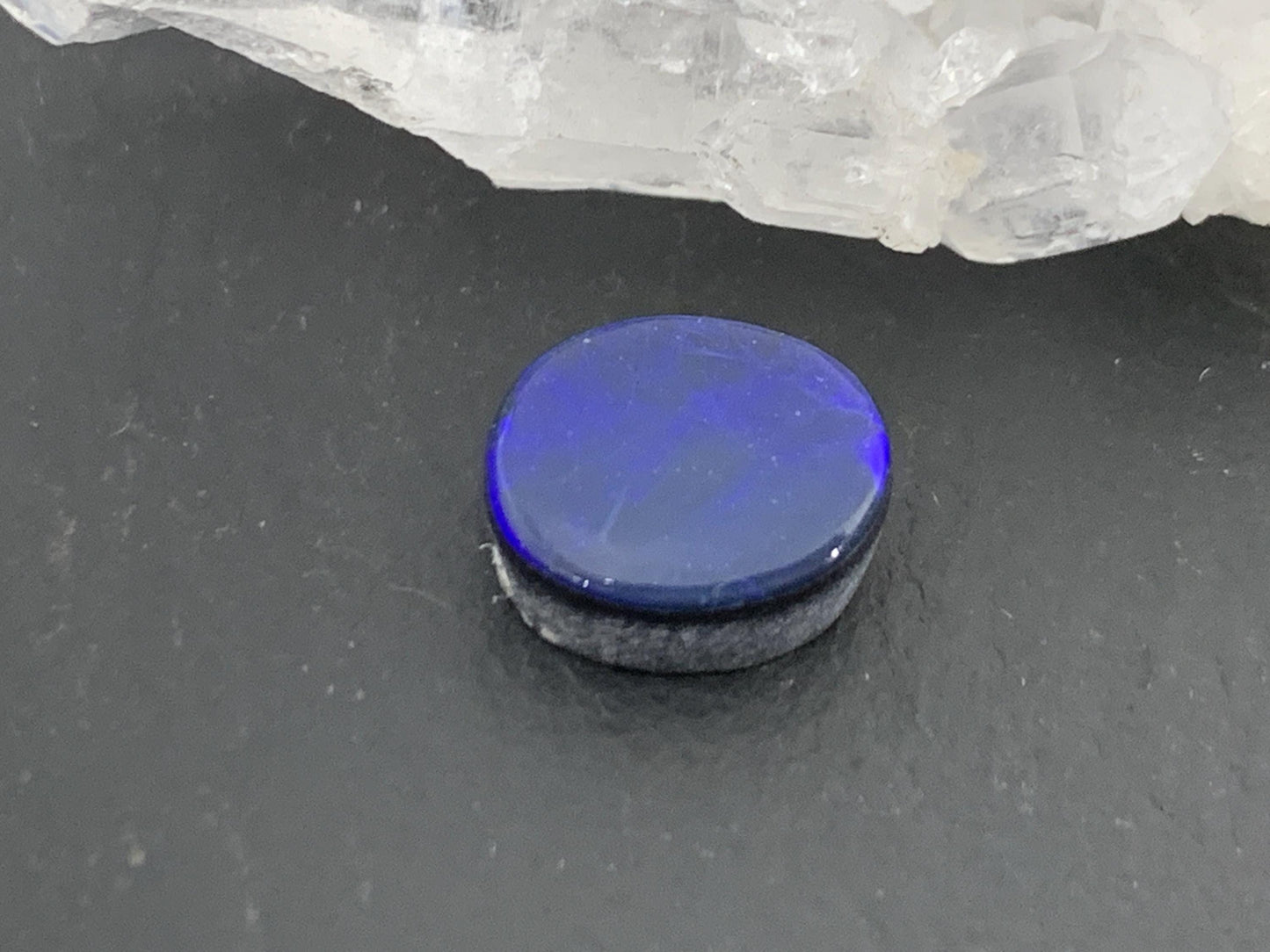 Australian Opal Doublet 8x9x4mm cabochon