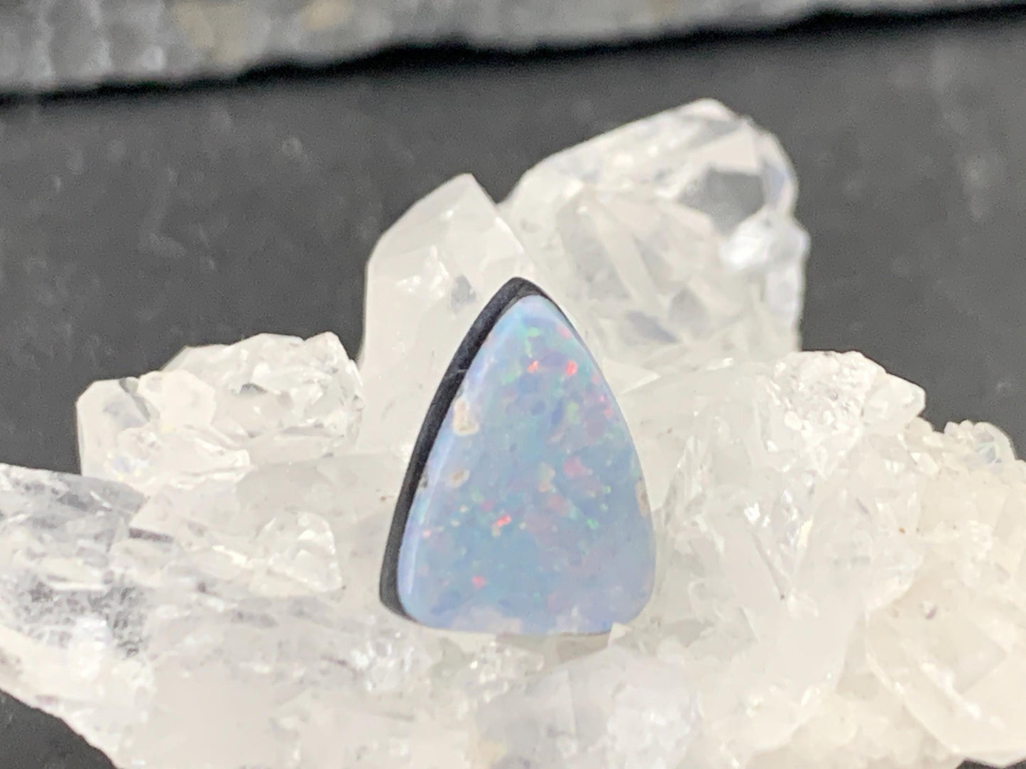 Australian Opal Doublet 8x11x3.5mm cabochon