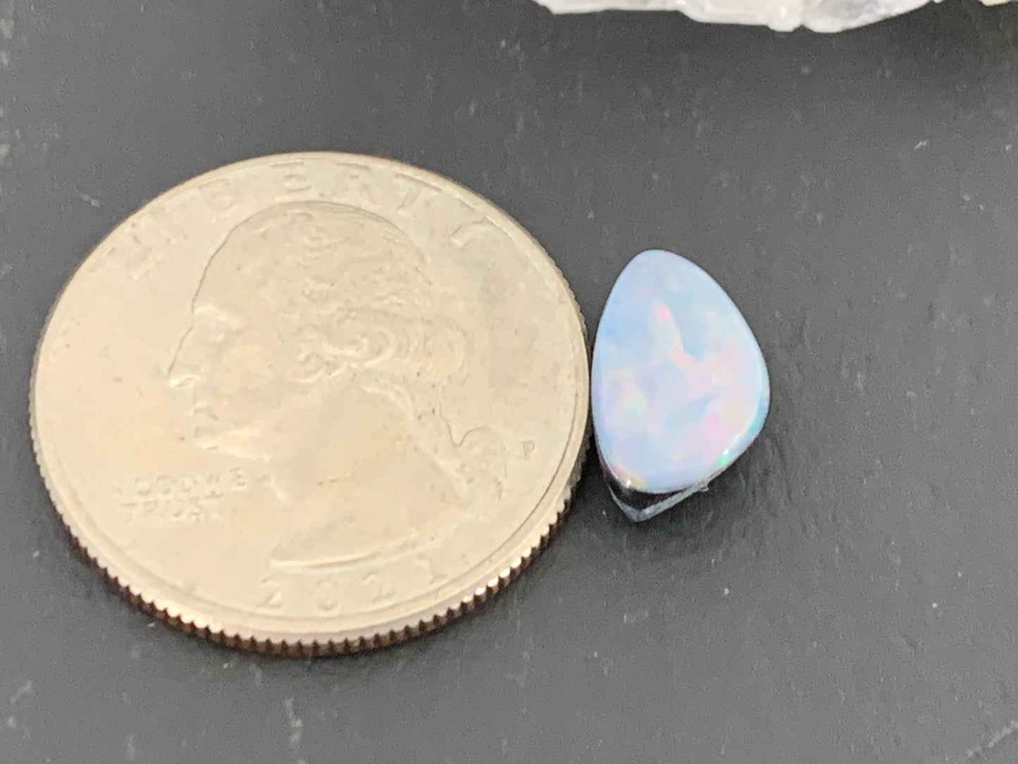 Australian Opal Doublet 7x12x4mm cabochon