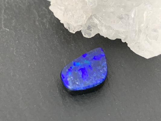 Australian Opal doublet 8x13x3.5mm cabochon