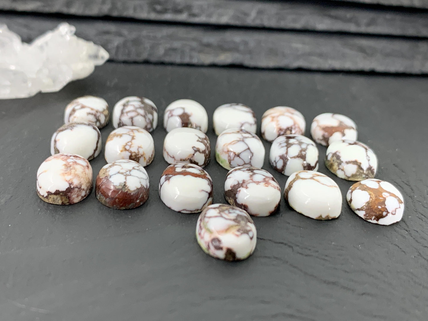 Wild Horse Jasper oval 10x14mm cabochon