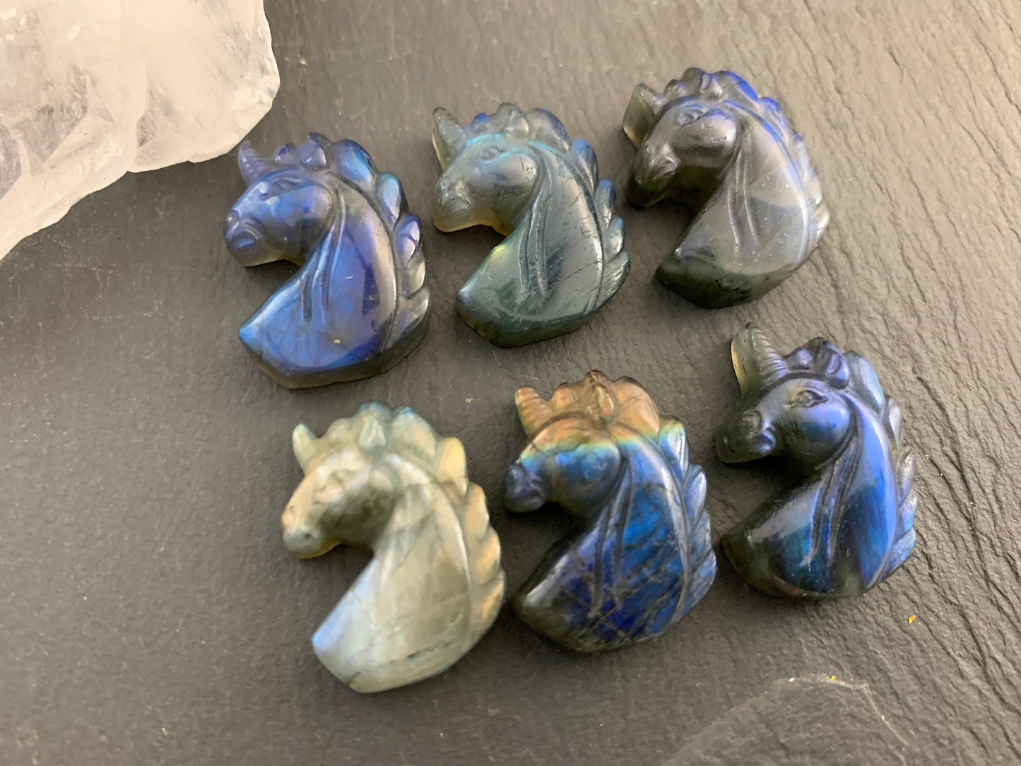 Labradorite Unicorn 18x24mm cabochon