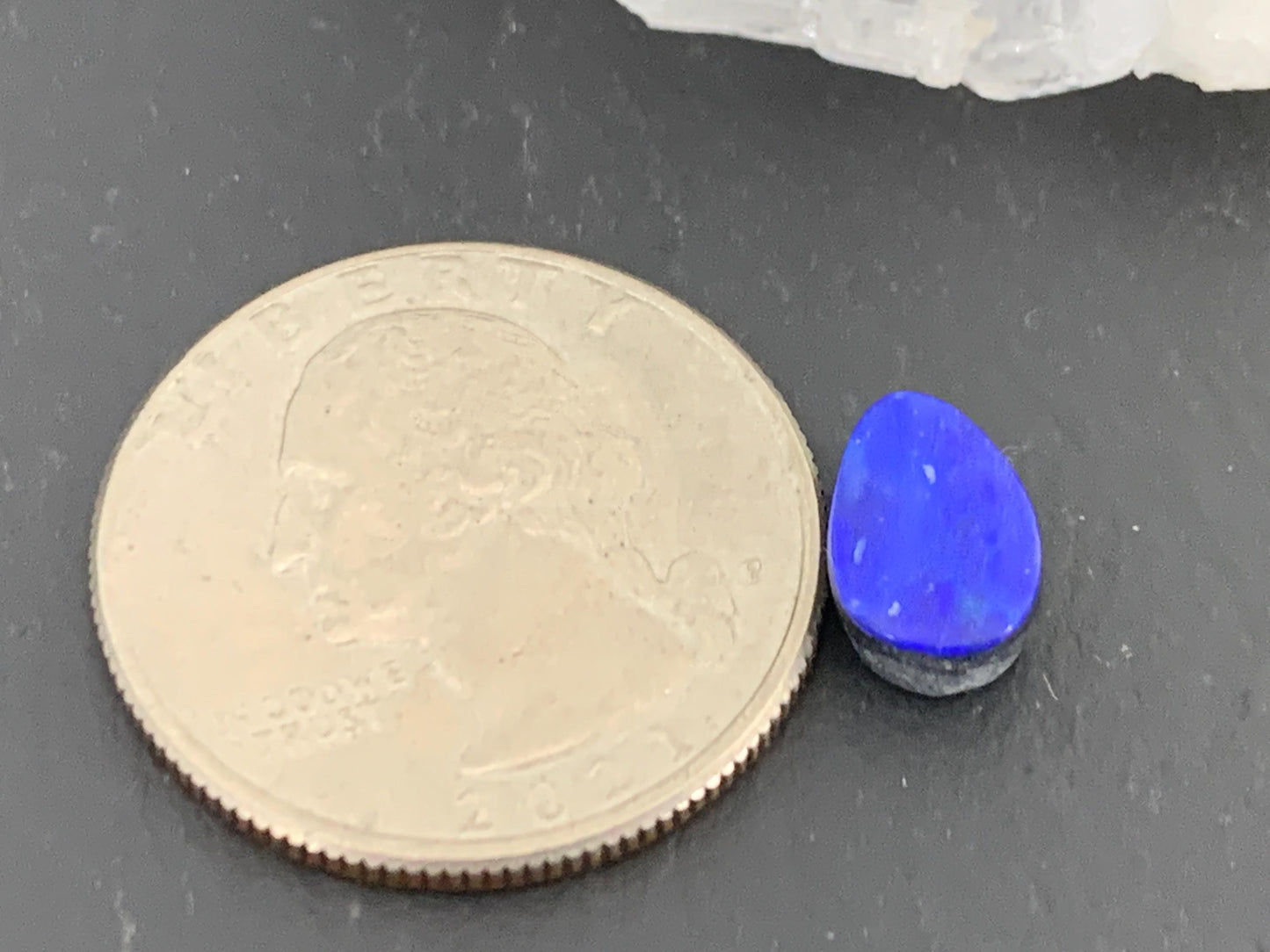 Australian Opal Doublet 7x10x4mm cabochon
