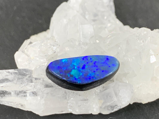 Australian Opal Doublet 6x14x4mm Free Form Cabochon – Natural Gemstone Jewelry