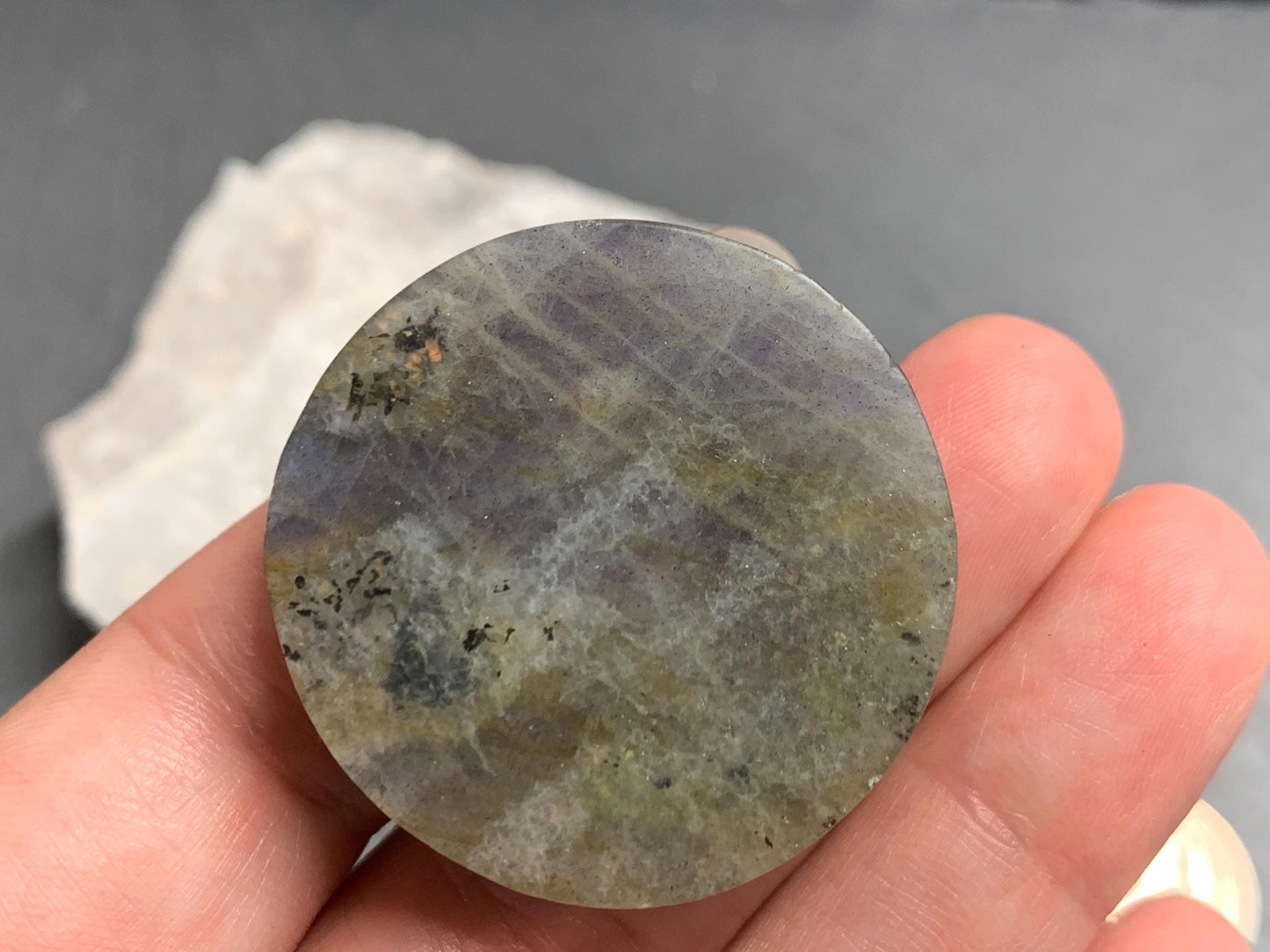 Pieces Purple Labradorite Zodiac Signs - Zodiac Constellations Carving