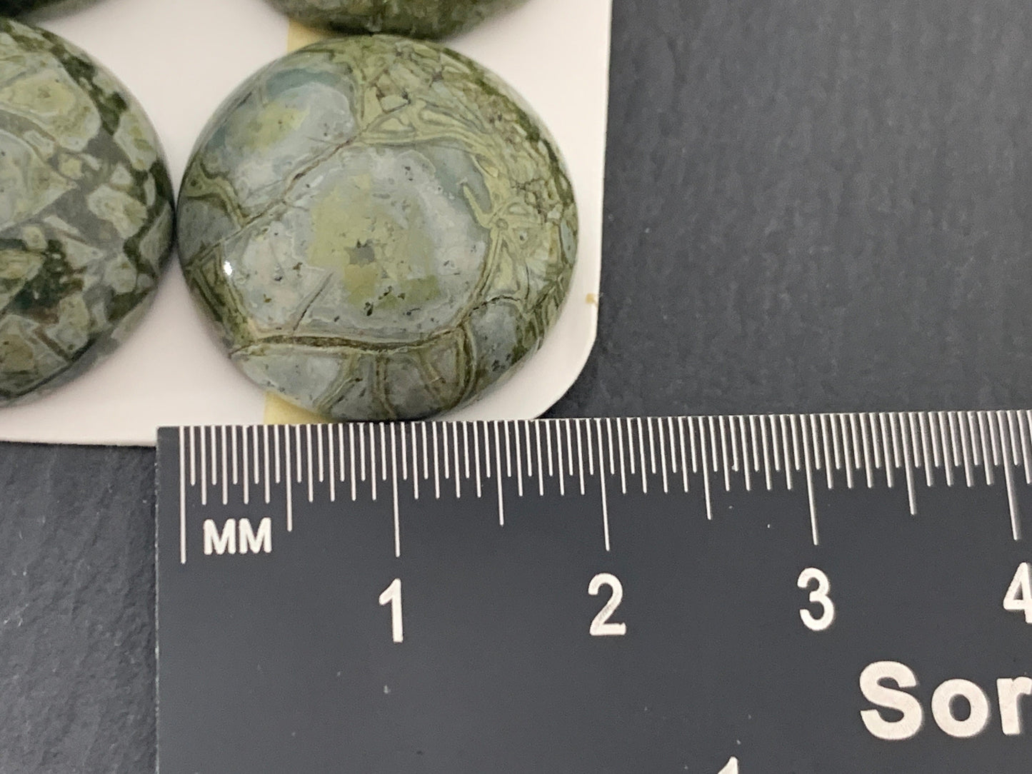 Ryolite round 20mm cabochon