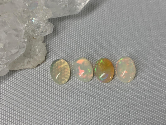 Ethiopian Opal 6x8mm cabochon