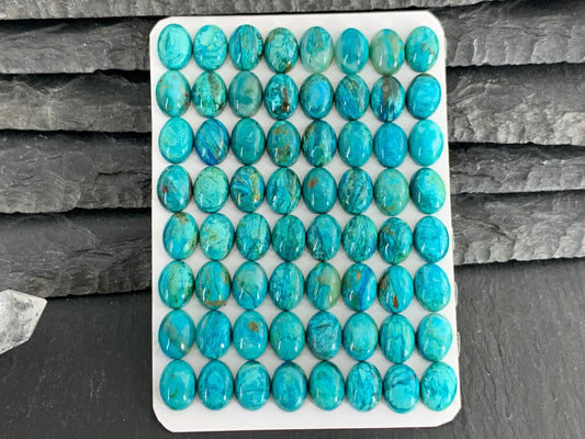 Opaline oval 6x8mm cabochon | Calibrated cabochons | Natural Opaline