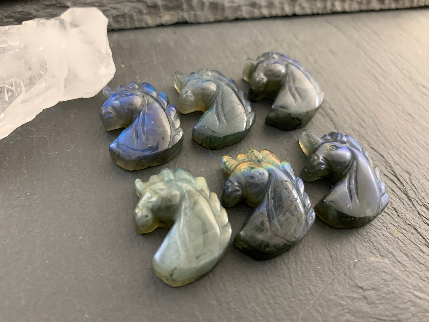 Labradorite Unicorn 18x24mm cabochon