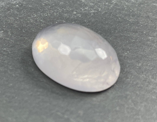 Faceted Rose Quartz oval 13x18mm Cabochon- Calibrated cabochons
