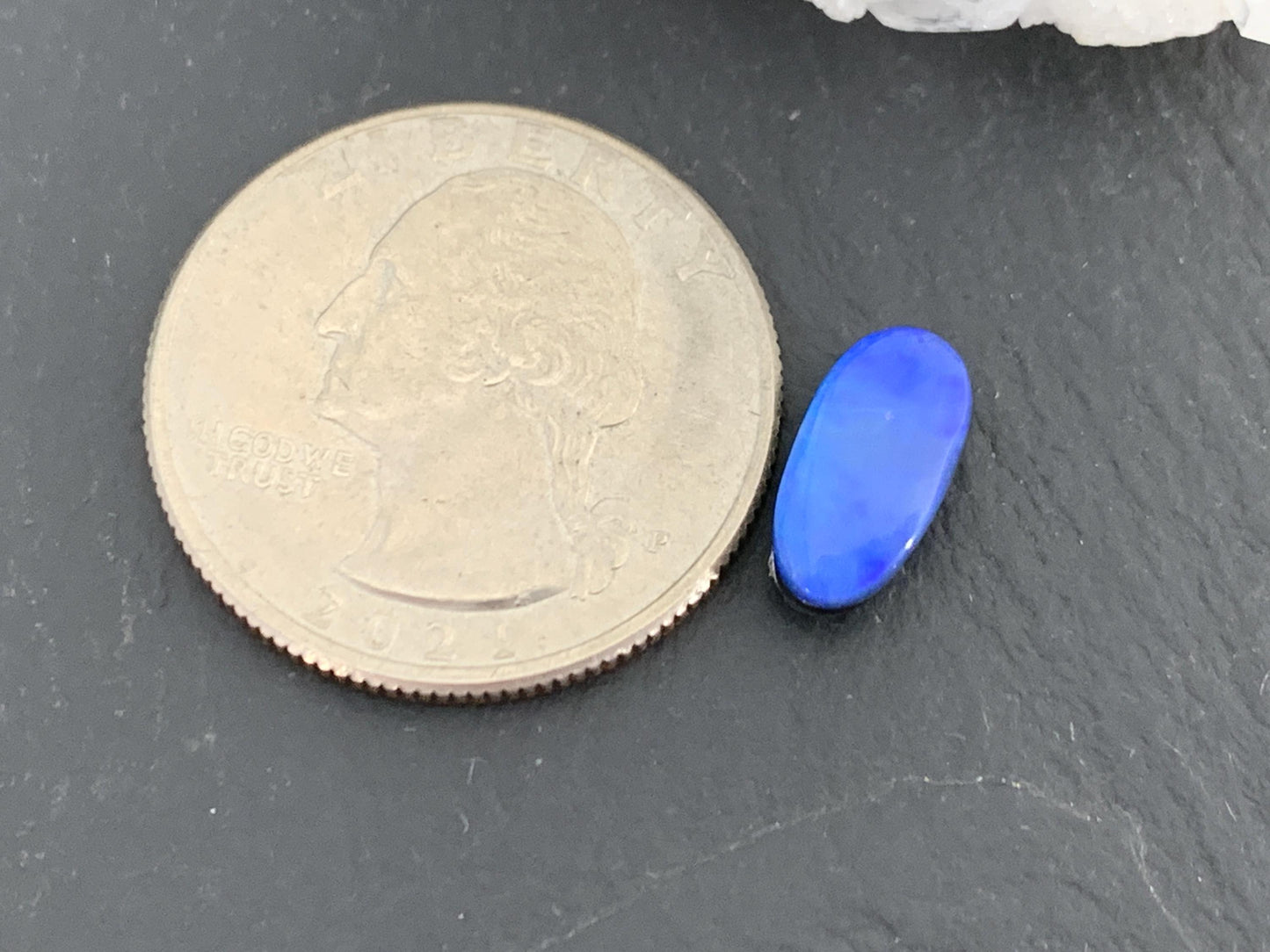 Australian Opal doublet 6x11x4mm cabochon