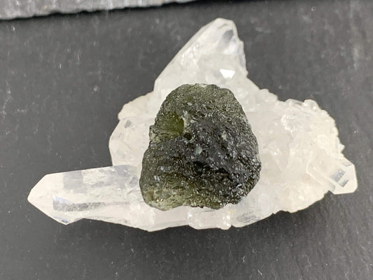 Moldavite Crystal: Natural Rough Stone (Czech Republic, 3.14g)
